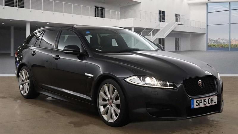 Grey Used 2015 Jaguar XF R-Sport Estate | £8,900 (Fair price) - Image 1/4