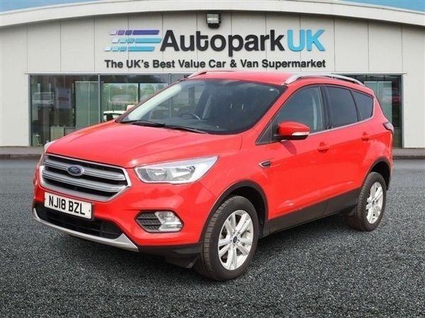 Red Used 2018 Ford Kuga Zetec SUV | £8,995 (Good price) - Image 1/1