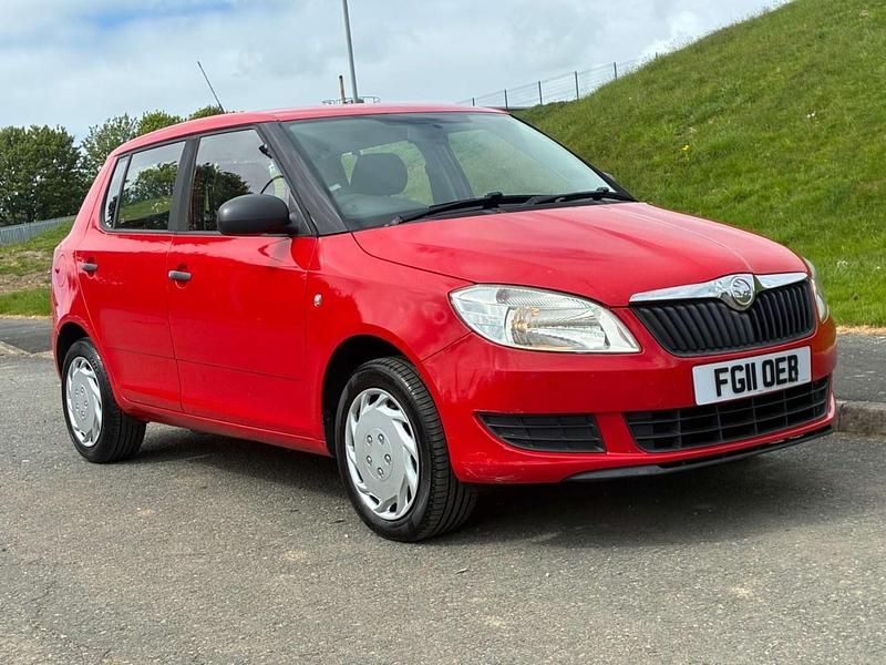 Used Skoda Fabia 2011 Red Hatchback