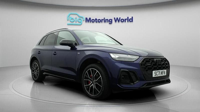 Blue Used 2021 Audi Q5 SUV | £29,700 (Good price) - Image 1/4