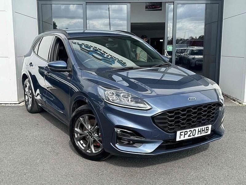 Blue Used 2020 Ford Kuga ST-Line SUV | £16,695 (Good price) - Image 1/3