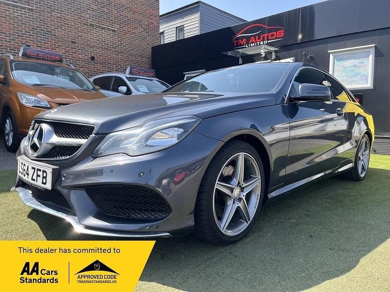 Grey Used 2014 Mercedes E250 AMG line Coupe | £6,295 (Good price) - Image 1/4