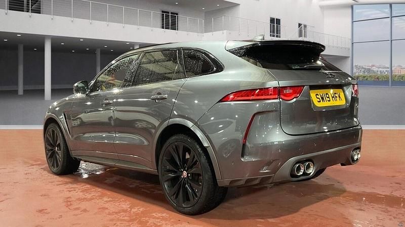 Used Jaguar F-Pace Supercharged 550 HP (404 kW) 2019 Grey SUV