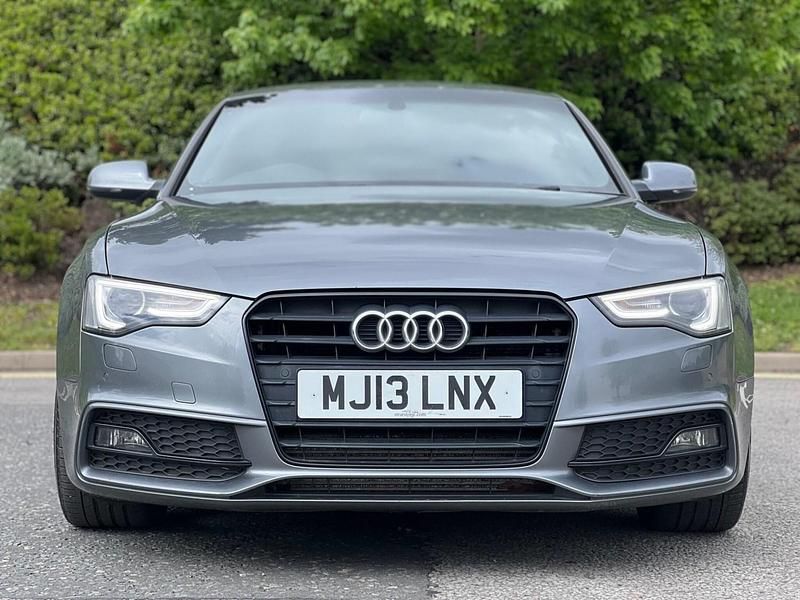 Used Audi A5 Black Edition 177 HP (130 kW) 2013 Grey Coupe
