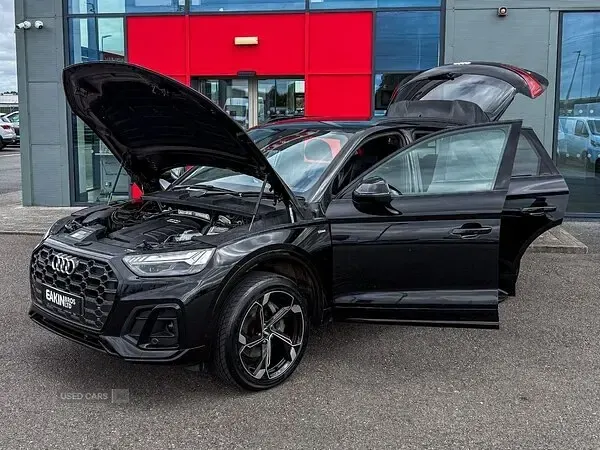Used Audi Q5 S-Line 204 HP (150 kW) 2021 Black SUV