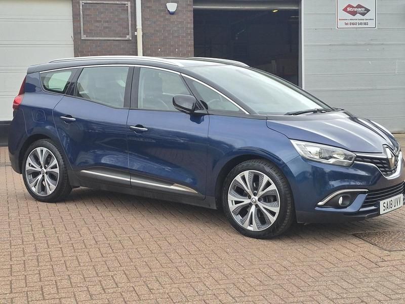 Used Renault Grand Scénic IV Dynamique 108 HP (79 kW) 2018 Blue/black MPV