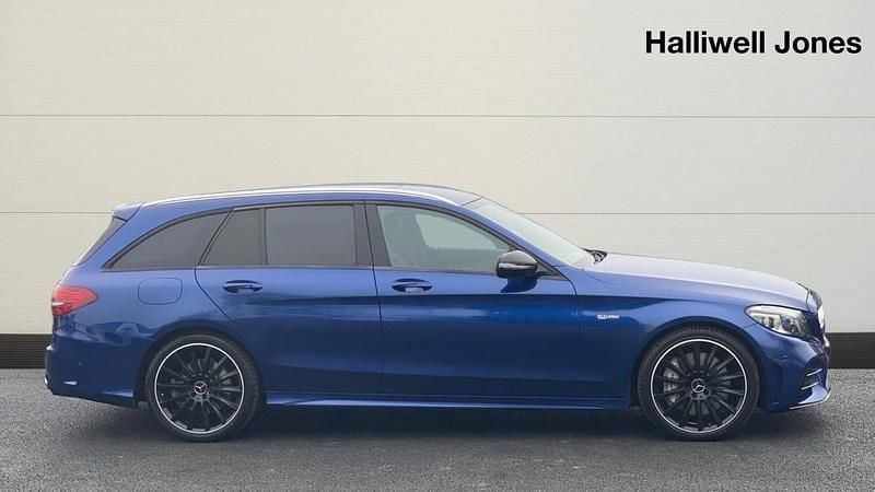 Used Mercedes C43 AMG Premium 2019 Blue Estate