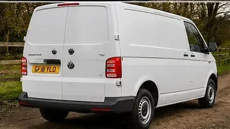 Used VW T6 Startline 102 HP (75 kW) 2018 White Van