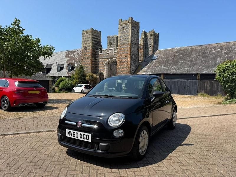 Black Used 2010 Fiat 500 Pop Hatchback | £2,395 (Fair price) - Image 1/4