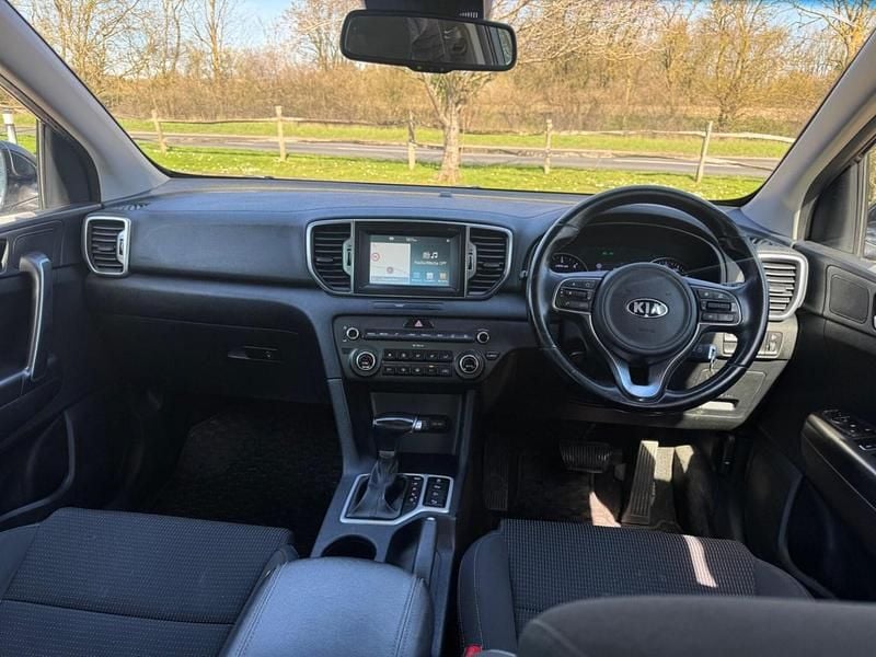 Used Kia Sportage 139 HP (102 kW) 2017 Black SUV