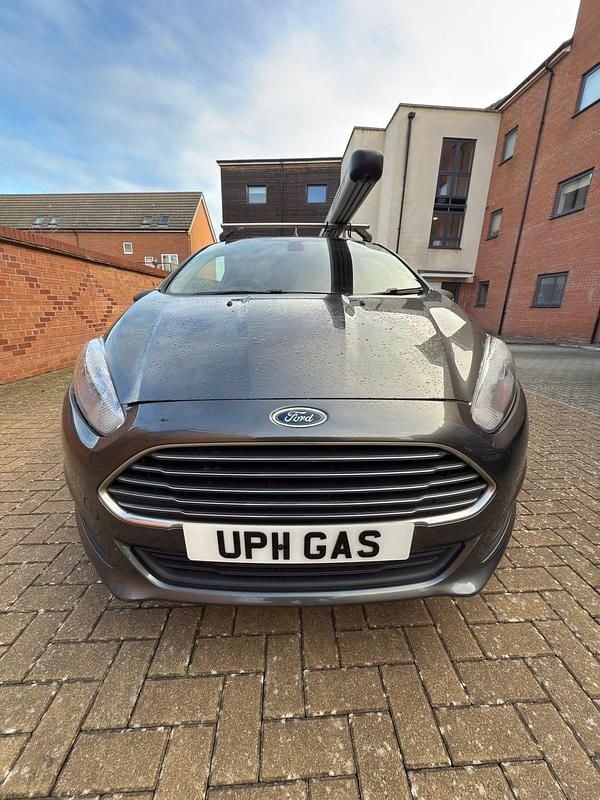 Used Ford Fiesta 74 HP (54 kW) 2016 Grey Van