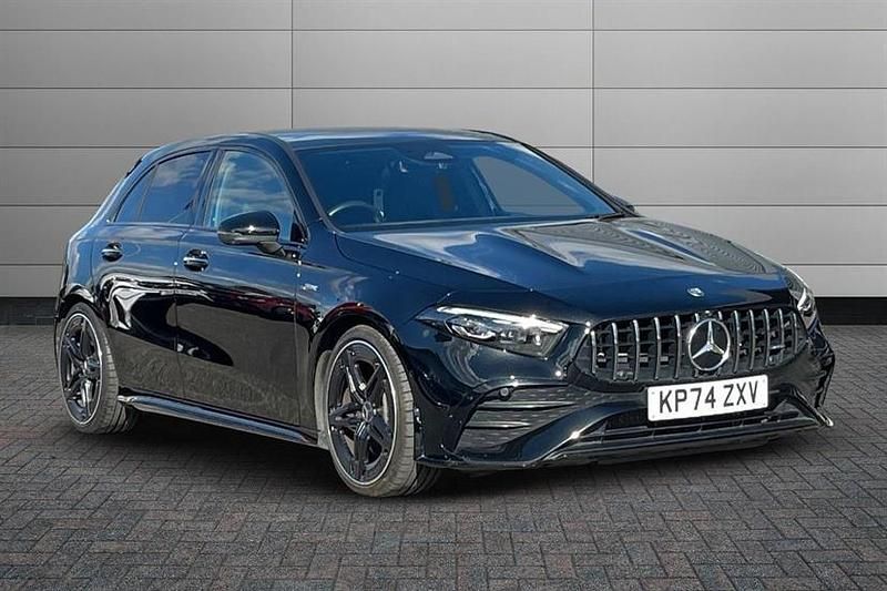 Cosmos black Used 2024 Mercedes A35 AMG Premium Plus Hatchback | £35,995 (A bit pricey) - Image 1/4