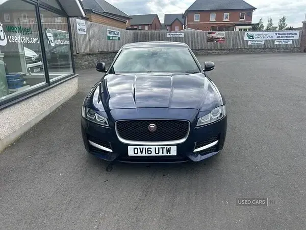 Used Jaguar XF R-Sport 2016 Blue Sedan