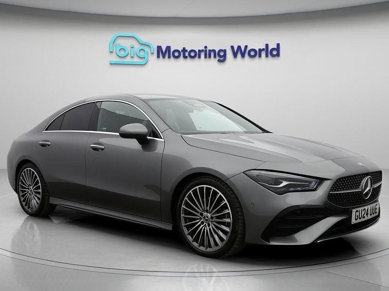 Grey Used 2024 Mercedes CLA220 AMG Line Premium Sedan | £26,700 (Super price) - Image 1/4