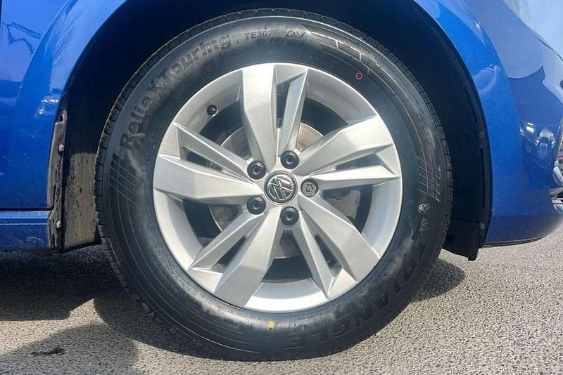 Used VW Polo SE 95 HP (69 kW) 2019 Blue Hatchback