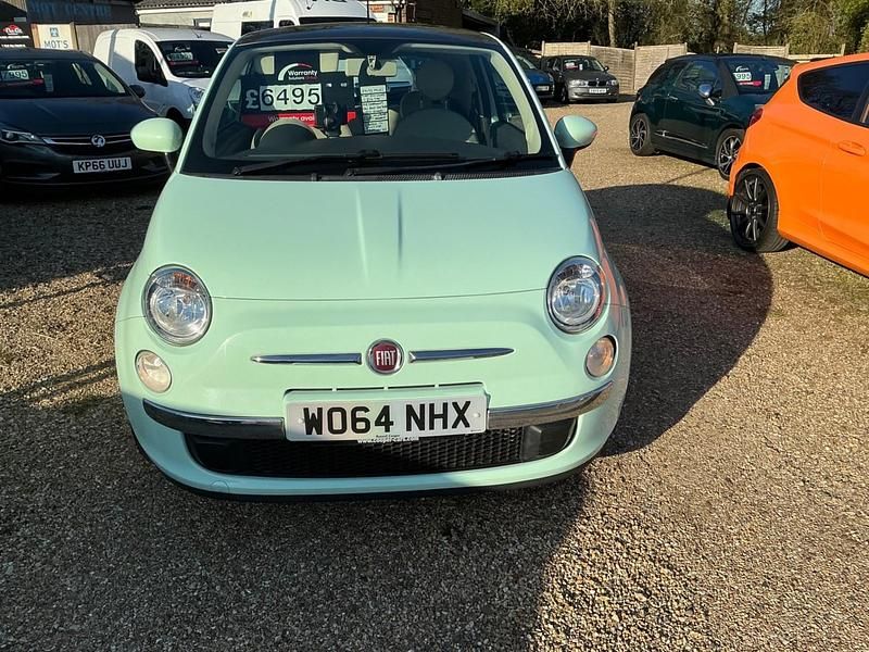 Occasion Fiat 500 Lounge 69 ch (50 kW) 2015 Vert Citadine
