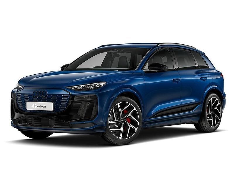 Blue New 2025 Audi Q6 Sportback e-tron Sport SUV | £63,490 - Image 1/4