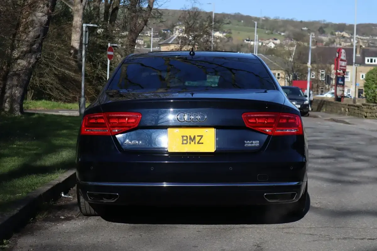 Used Audi A8 2012 Blue Sedan