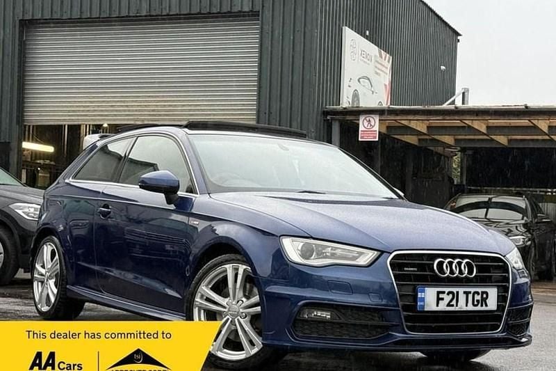 Blue Used 2015 Audi A3 S-Line Hatchback | £11,990 (Fair price) - Image 1/1