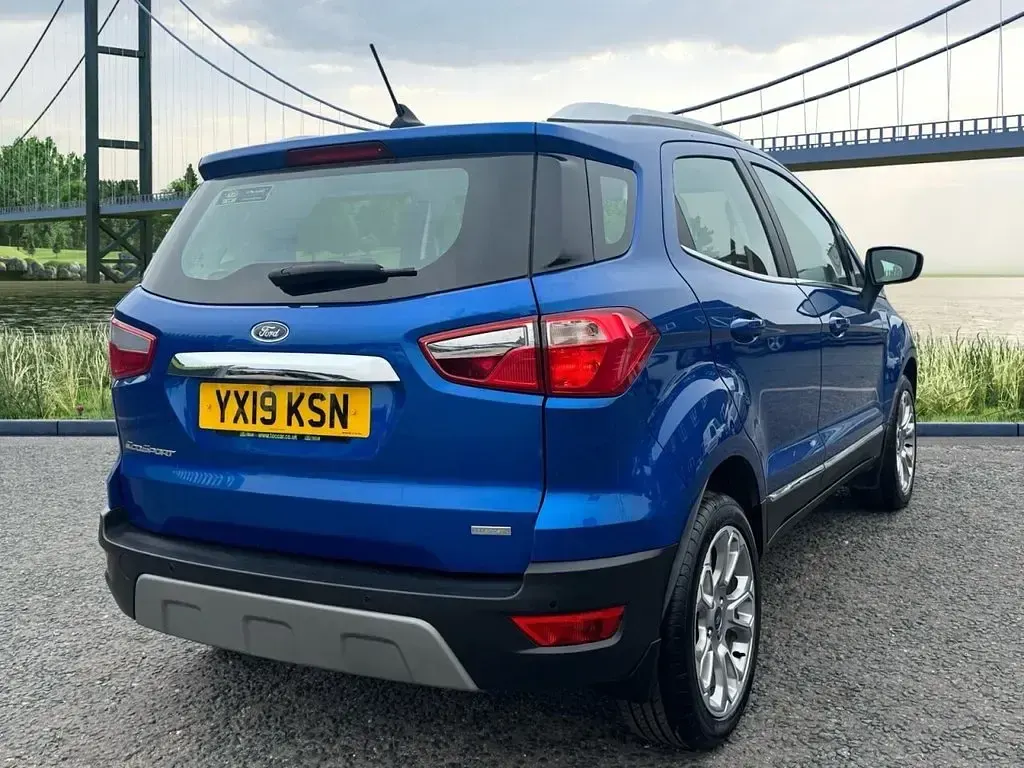 Used Ford Ecosport Titanium 125 HP (91 kW) 2019 Blue SUV