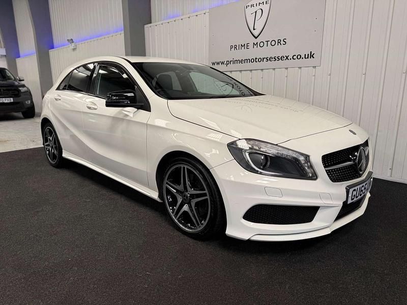 Used Mercedes A220 AMG 2015 White Hatchback