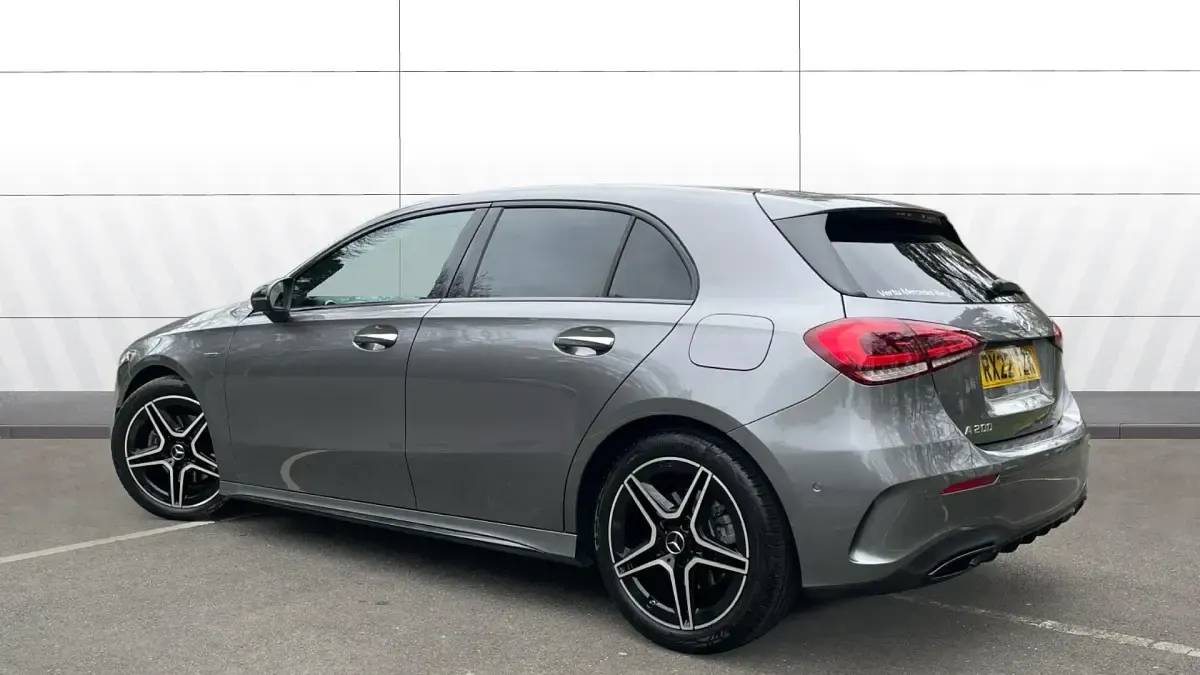 Used Mercedes A200 AMG Line Premium 163 HP (119 kW) 2022 Grey Hatchback