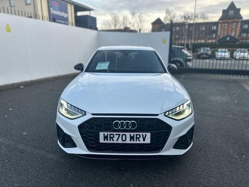 Used Audi A4 Black Edition 150 HP (110 kW) 2020 White Sedan