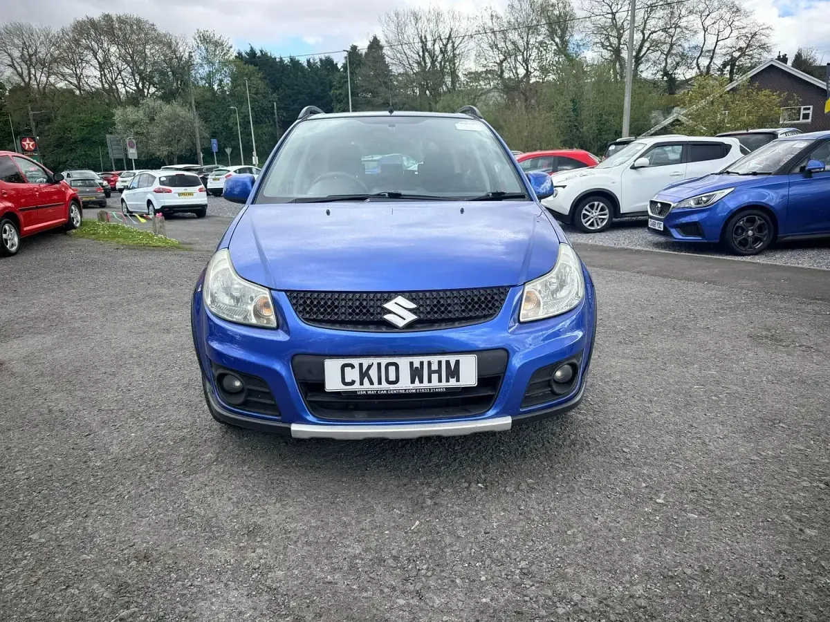 Used Suzuki SX4 SZ4 2010 Blue Hatchback