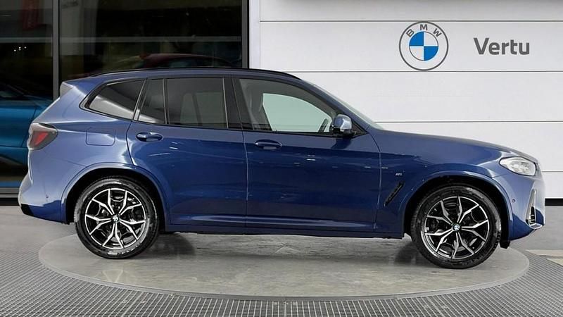 Used BMW X3 M Sport 184 HP (135 kW) 2022 Blue SUV