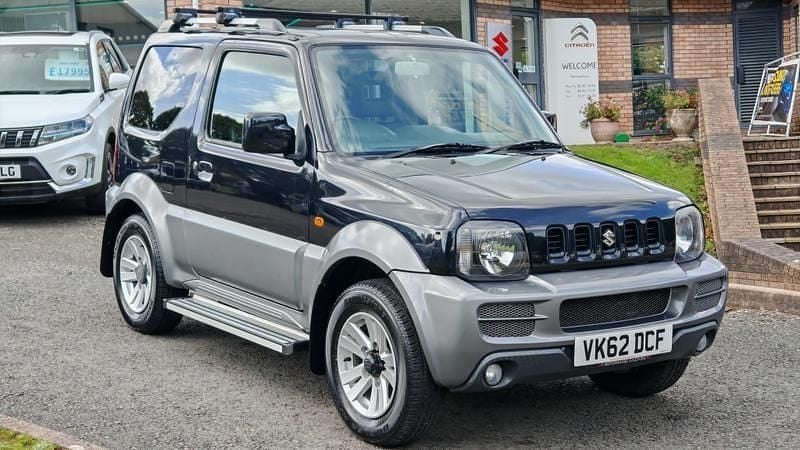 Black Used 2012 Suzuki Jimny SZ4 SUV | £11,995 (A bit pricey) - Image 1/4