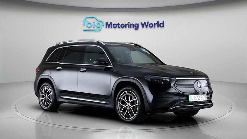 Black Used 2022 Mercedes EQB350 AMG Line Premium SUV | £26,200 (Fair price) - Image 1/4