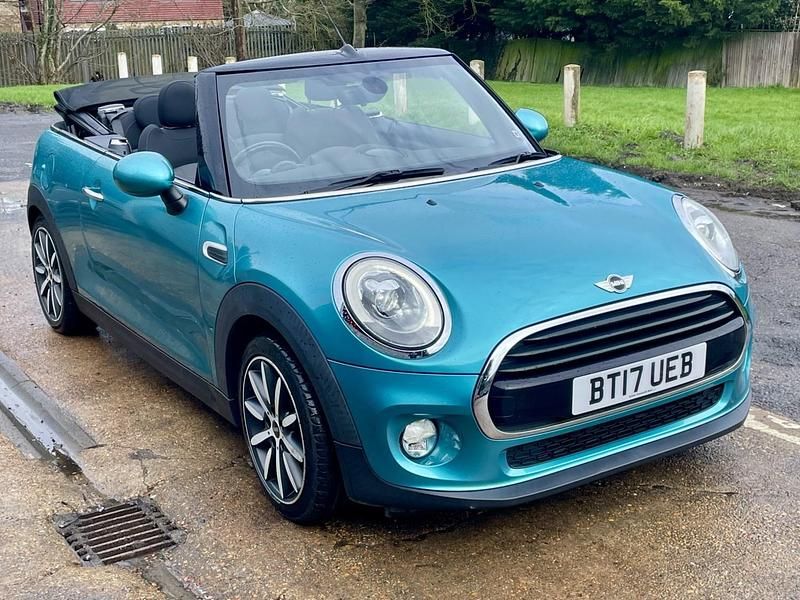 Used Mini Cooper Cabriolet 2017 Blue Cabriolet