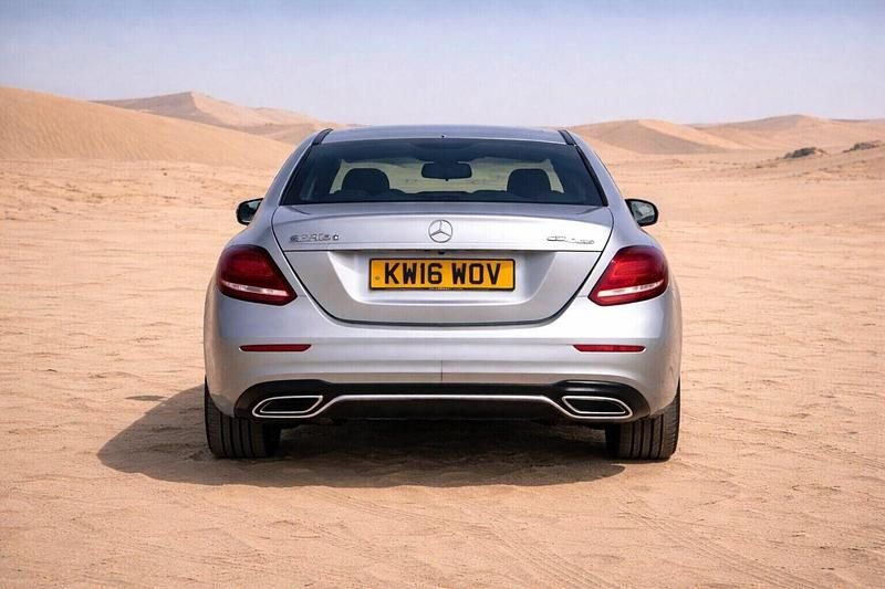 Used Mercedes E220 AMG line 2016 Silver Sedan