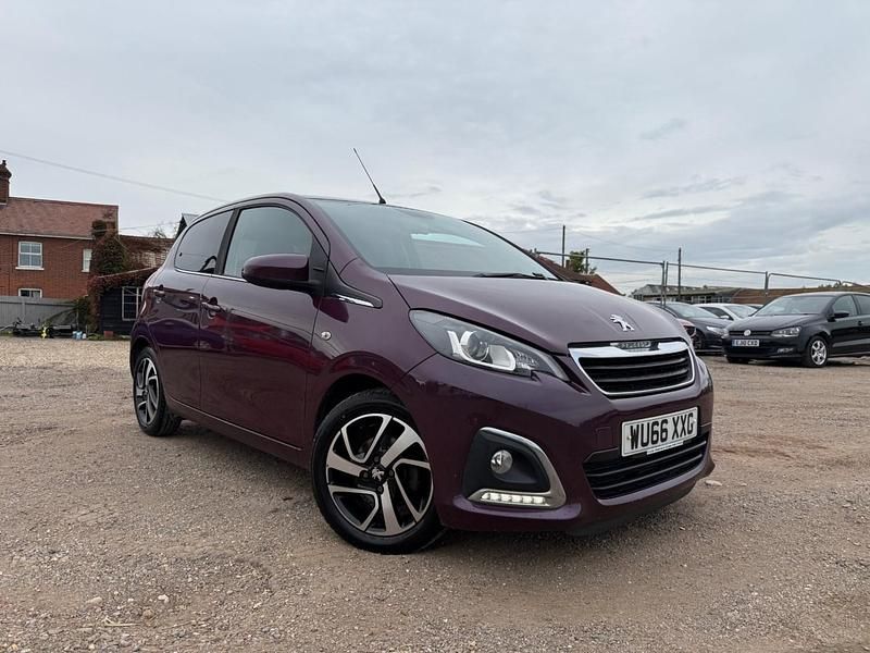 Used Peugeot 108 Allure 82 HP (60 kW) 2016 Purple Hatchback
