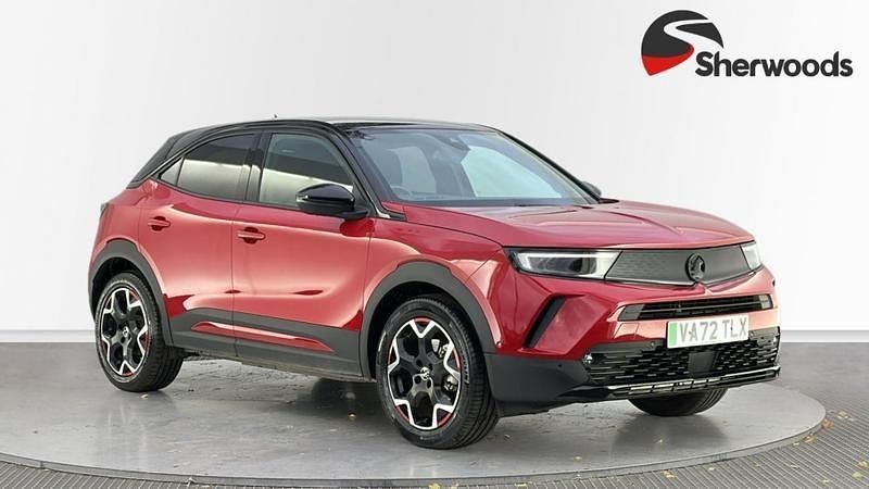 Used Vauxhall Mokka GS Line 100 kW (136 HP) 2022 Red SUV