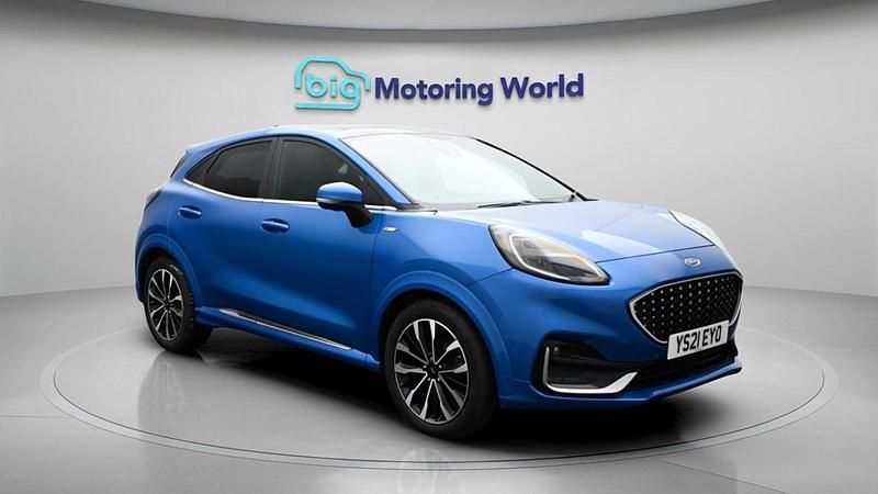 Used Ford Puma ST-Line 125 HP (91 kW) 2021 Blue SUV