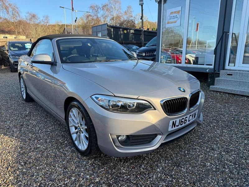 Silver Used 2016 BMW 218 Impressive Cabriolet | £8,990 (Fair price) - Image 1/4