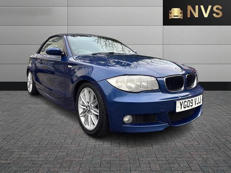 Blue Used 2009 BMW 118 Cabriolet M Sport Cabriolet | £2,995 (Fair price) - Image 1/4