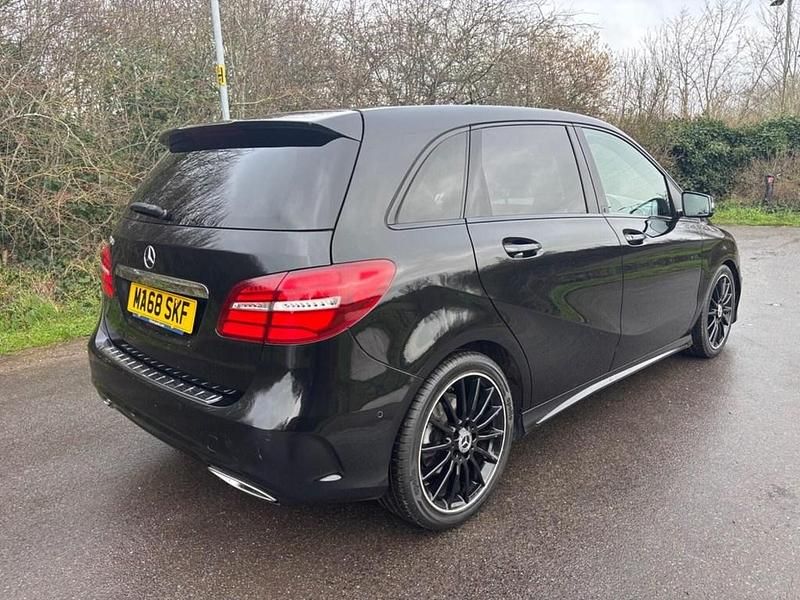 Used Mercedes B180 AMG line 2018 Black MPV