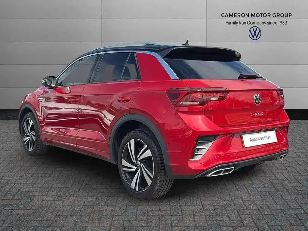 Used VW T-Roc R-line 150 HP (110 kW) 2022 Red SUV