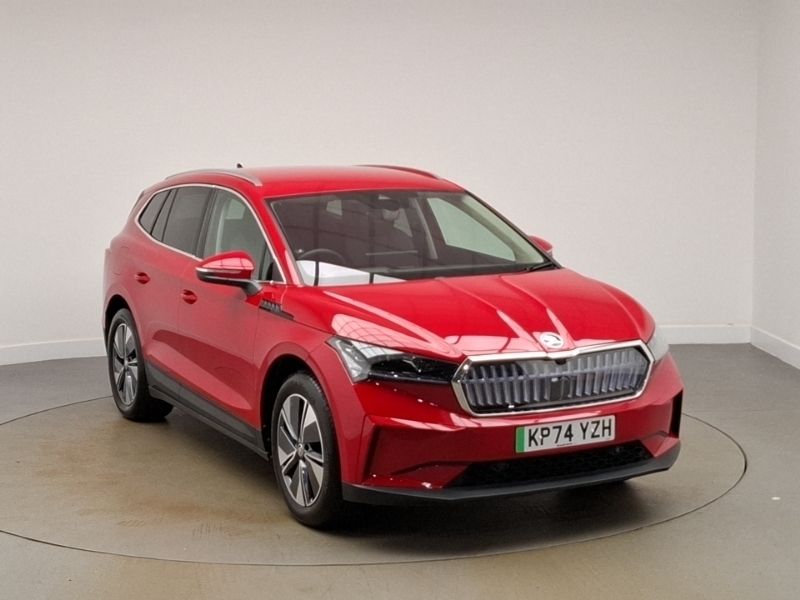Red Used 2024 Skoda Enyaq iV SUV | £29,998 (Fair price) - Image 1/4