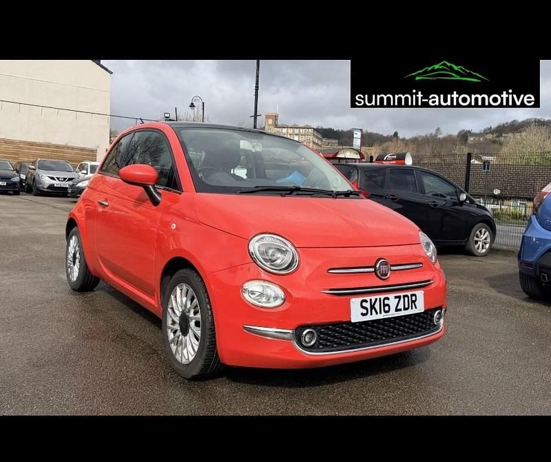 Used Fiat 500 Lounge 69 HP (50 kW) 2016 Pink Hatchback