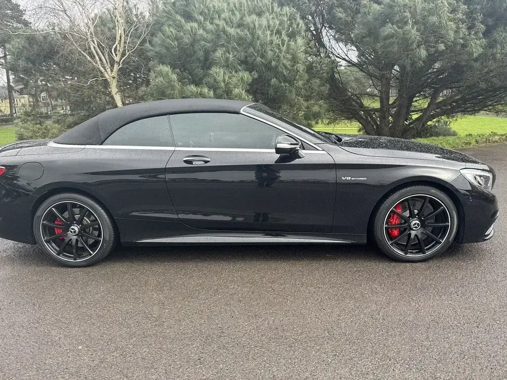 Used Mercedes S63 AMG 2017 Black Cabriolet