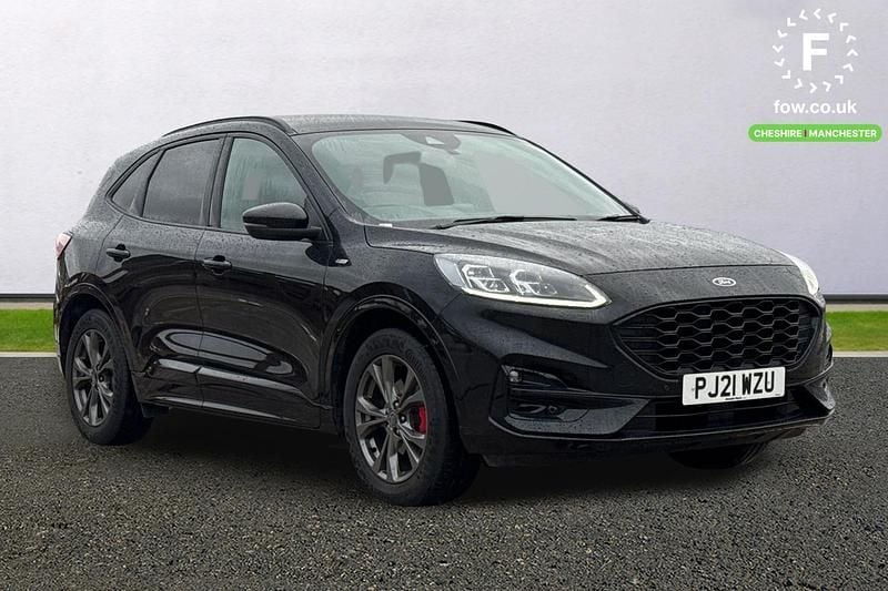 Black Used 2021 Ford Kuga ST-Line SUV | £15,899 (Good price) - Image 1/4