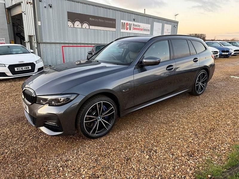 Grey Used 2021 BMW 330e M Sport Estate | £19,949 (Fair price) - Image 1/4