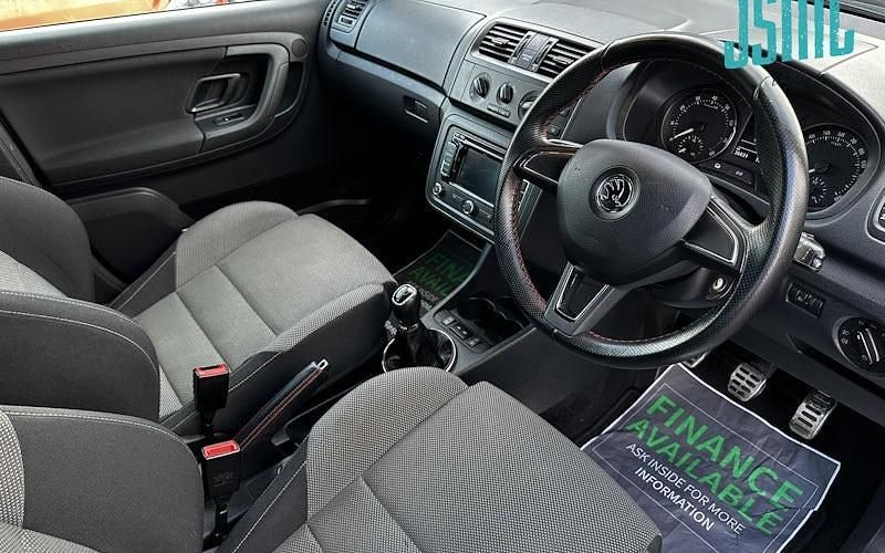 Used Skoda Fabia 105 HP (77 kW) 2014 Black Hatchback