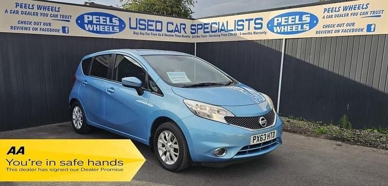 Blue Used 2013 Nissan Note Acenta Premium MPV | £3,475 (Fair price) - Image 1/4