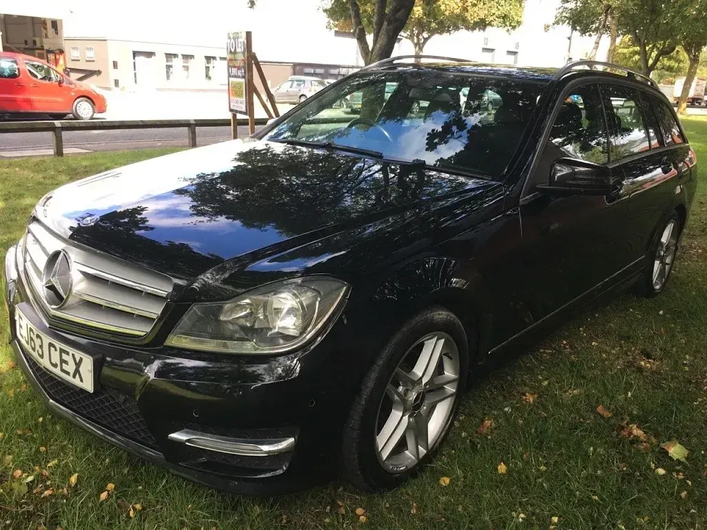 Used Mercedes C180 AMG 2013 Black Estate
