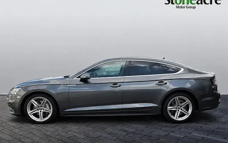 Used Audi A5 Sportback S-Line 190 HP (139 kW) 2018 Grey Hatchback