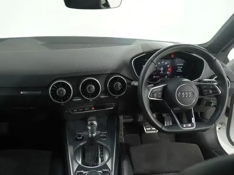 Used Audi TT Black Edition 197 HP (144 kW) 2020 White Coupe